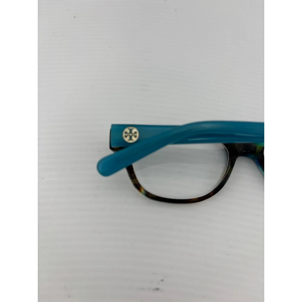 Women's Tory Burch One Size Tortoise Teal Eyeglasses